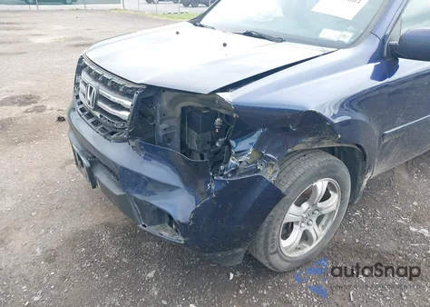 2013 Honda Pilot Ex-L from USA, damaged, VIN 5FNYF4H50DB080156